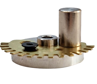 TOPJS 5066 Manovella + rotella + perno 8x18,2 per serie S 54 vecchio modello 66/3 a mobile 65/4 vecchio modello